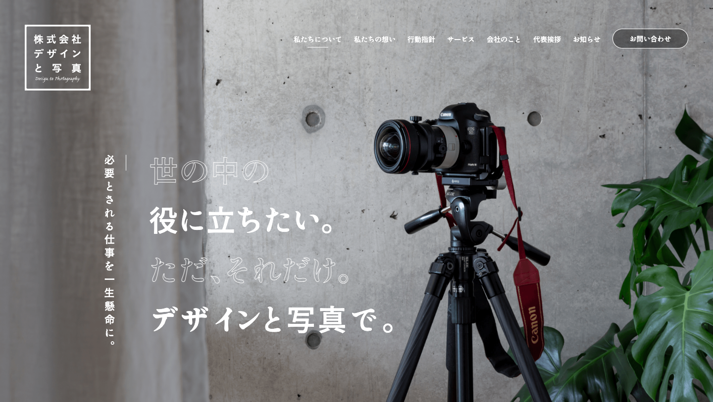 デザインと写真様